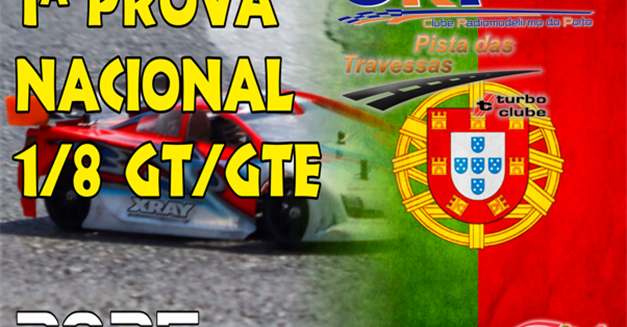 1º Prova do Campeonato Nacional de 1/8GT e Trofeu GTE